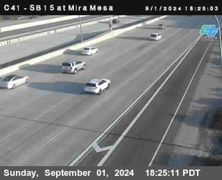 NB 15 at Mira Mesa Blvd