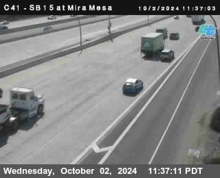 NB 15 at Mira Mesa Blvd