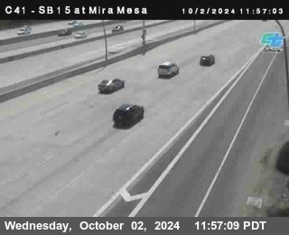 NB 15 at Mira Mesa Blvd