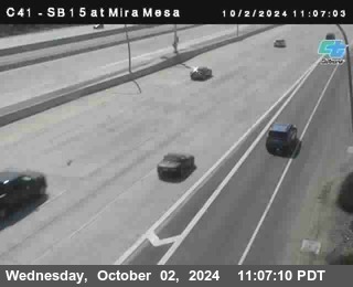 NB 15 at Mira Mesa Blvd