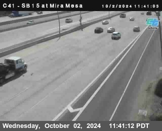 NB 15 at Mira Mesa Blvd