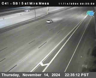 NB 15 at Mira Mesa Blvd