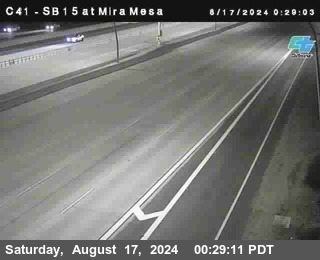 NB 15 at Mira Mesa Blvd