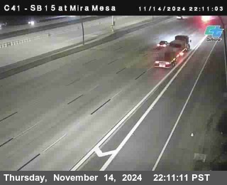 NB 15 at Mira Mesa Blvd