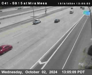 NB 15 at Mira Mesa Blvd