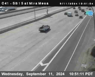 NB 15 at Mira Mesa Blvd