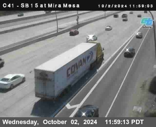 NB 15 at Mira Mesa Blvd