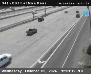 NB 15 at Mira Mesa Blvd