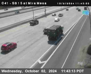 NB 15 at Mira Mesa Blvd