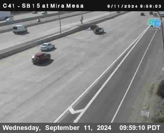 NB 15 at Mira Mesa Blvd