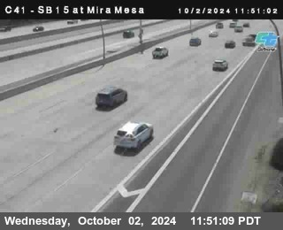 NB 15 at Mira Mesa Blvd