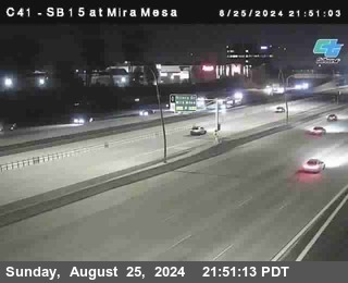 NB 15 at Mira Mesa Blvd