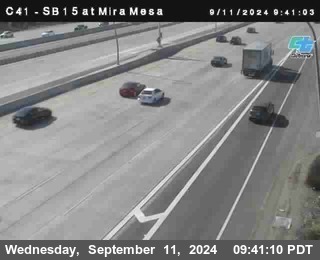 NB 15 at Mira Mesa Blvd