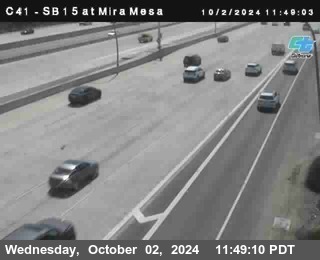 NB 15 at Mira Mesa Blvd