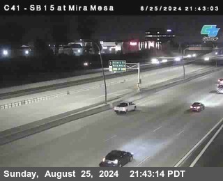 NB 15 at Mira Mesa Blvd