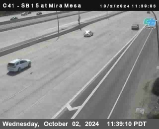 NB 15 at Mira Mesa Blvd