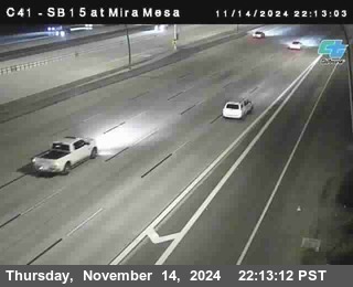 NB 15 at Mira Mesa Blvd