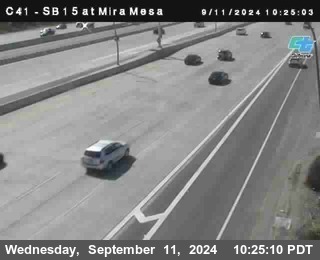 NB 15 at Mira Mesa Blvd