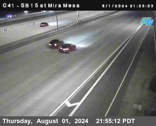 NB 15 at Mira Mesa Blvd