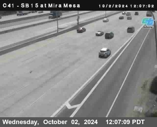 NB 15 at Mira Mesa Blvd