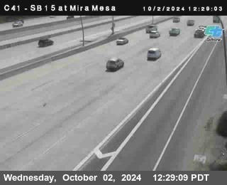 NB 15 at Mira Mesa Blvd