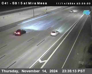 NB 15 at Mira Mesa Blvd