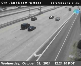 NB 15 at Mira Mesa Blvd