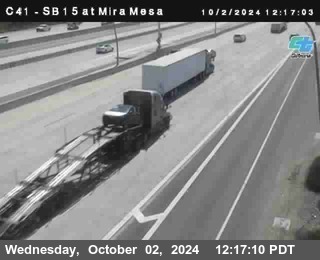 NB 15 at Mira Mesa Blvd