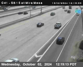 NB 15 at Mira Mesa Blvd