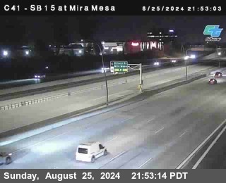 NB 15 at Mira Mesa Blvd