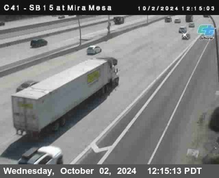 NB 15 at Mira Mesa Blvd