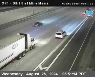 NB 15 at Mira Mesa Blvd