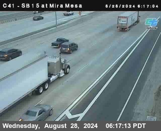 NB 15 at Mira Mesa Blvd