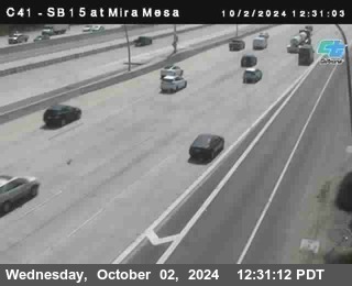 NB 15 at Mira Mesa Blvd