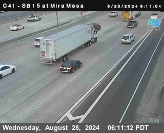 NB 15 at Mira Mesa Blvd