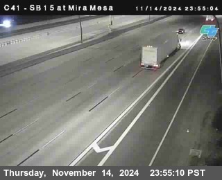 NB 15 at Mira Mesa Blvd