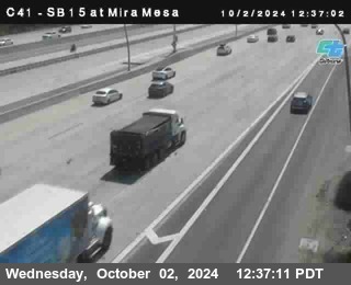 NB 15 at Mira Mesa Blvd