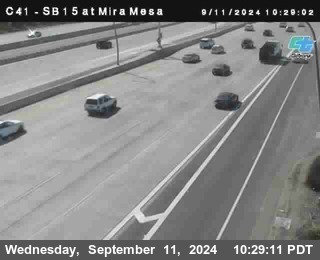 NB 15 at Mira Mesa Blvd