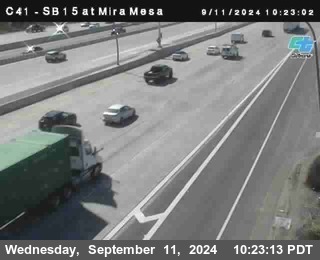 NB 15 at Mira Mesa Blvd