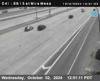 NB 15 at Mira Mesa Blvd