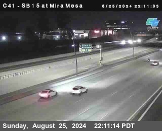 NB 15 at Mira Mesa Blvd