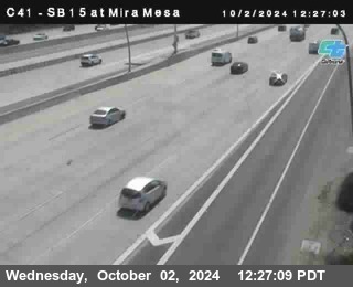 NB 15 at Mira Mesa Blvd