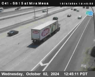 NB 15 at Mira Mesa Blvd