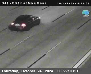 NB 15 at Mira Mesa Blvd