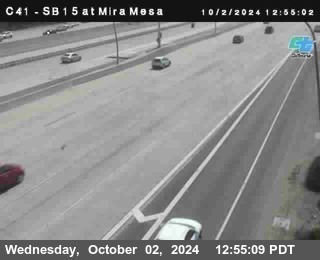 NB 15 at Mira Mesa Blvd