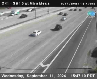 NB 15 at Mira Mesa Blvd