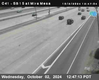 NB 15 at Mira Mesa Blvd