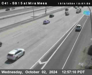 NB 15 at Mira Mesa Blvd