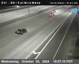 NB 15 at Mira Mesa Blvd