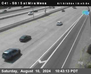 NB 15 at Mira Mesa Blvd